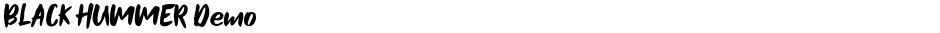 BLACK HUMMER DemoDemo
