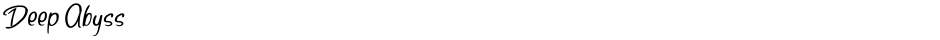 Deep AbyssDemo