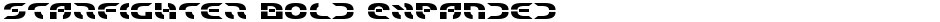 Starfighter Bold ExpandedDemo