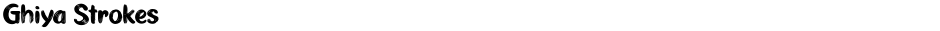Ghiya StrokesDemo