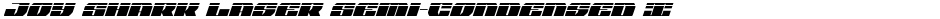 Joy Shark Laser Semi-Condensed ItalicDemo