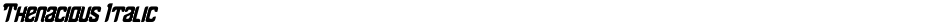 Thenacious ItalicDemo