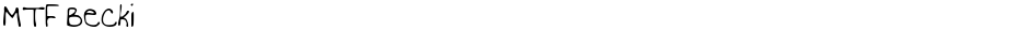 MTF BeckiDemo
