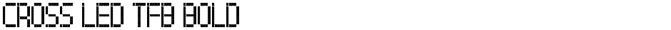 Cross led tfb boldDemo