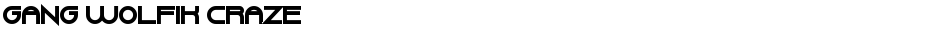 Gang Wolfik CrazeDemo