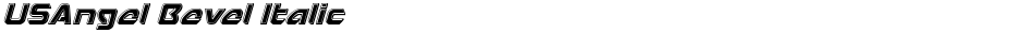USAngel Bevel ItalicDemo