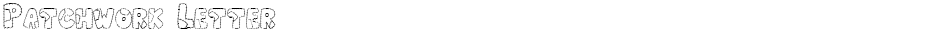 Patchwork LetterDemo