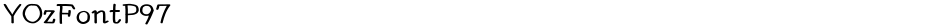 YOzFontP97Demo