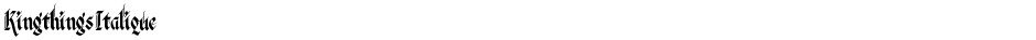 Kingthings ItaliqueDemo