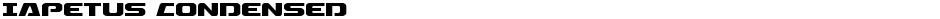 Iapetus CondensedDemo