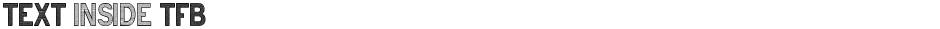 text INSIDE tfbDemo