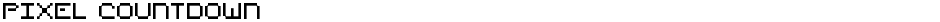 Pixel CountdownDemo