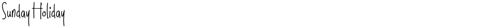 Sunday HolidayDemo