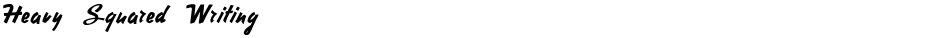 Heavy Squared WritingDemo