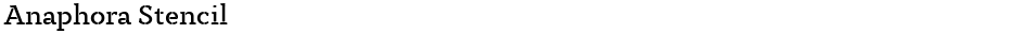 Anaphora StencilDemo