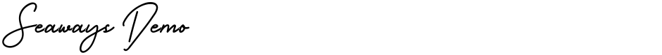 Seaways DemoDemo