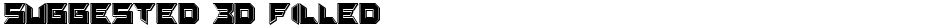 Suggested 3D FilledDemo