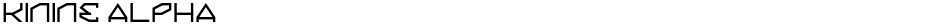 Kinine AlphaDemo