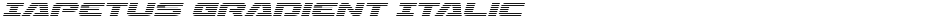 Iapetus Gradient ItalicDemo