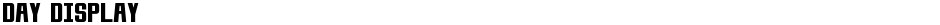 Day DisplayDemo