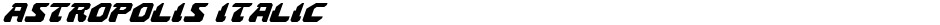Astropolis ItalicDemo