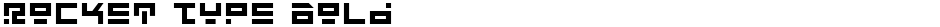 Rocket Type BoldDemo