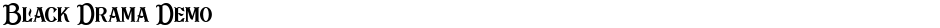 Black Drama DemoDemo