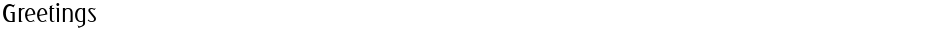GreetingsDemo