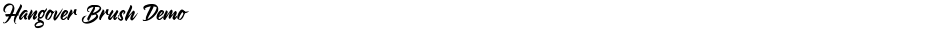 Hangover Brush DemoDemo