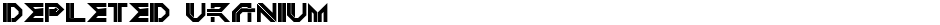 DEPLETED URANIUM Demo