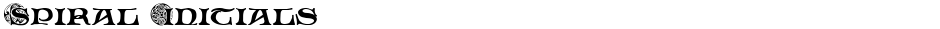 Spiral InitialsDemo