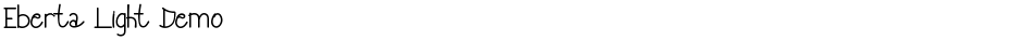 Eberta Light DemoDemo