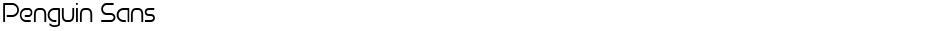 Penguin SansDemo