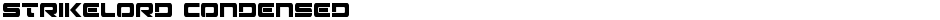 Strikelord CondensedDemo