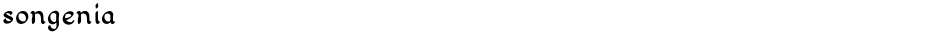 songeniaDemo