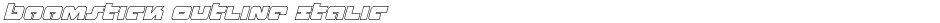 Boomstick Outline ItalicDemo