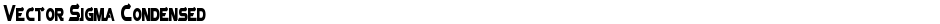 Vector Sigma CondensedDemo