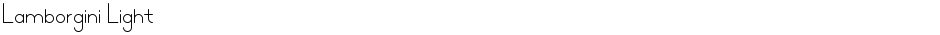 Lamborgini LightDemo