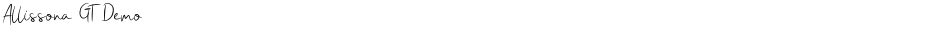 Allissona GT DemoDemo