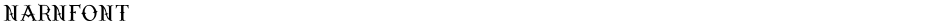 NarnfontDemo