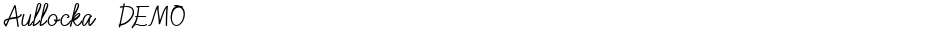 Aullocka - DEMODemo
