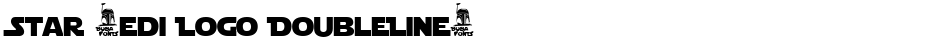 Star Jedi Logo DoubleLine1Demo