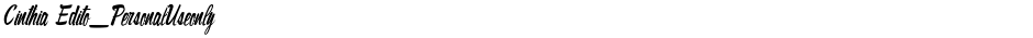 Cinthia Edito_PersonalUseonlyDemo