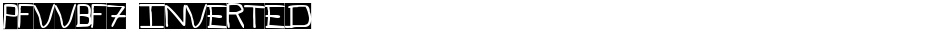 Pfvvbf7 invertedDemo