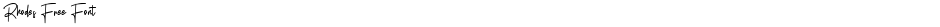Rhodes Free FontDemo