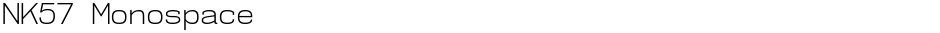NK57 MonospaceDemo