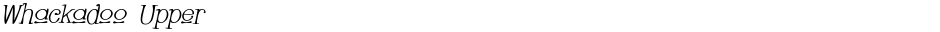 Whackadoo UpperDemo
