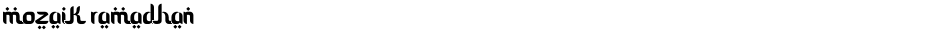 mozaik ramadhanDemo