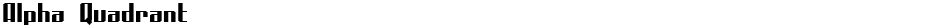 Alpha QuadrantDemo