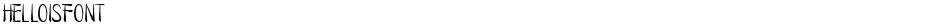 HELLOISFONTDemo